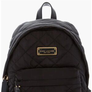 Marc Jacobs Quilted Backpack in Black